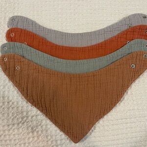 Bandana Baby Bibs Set